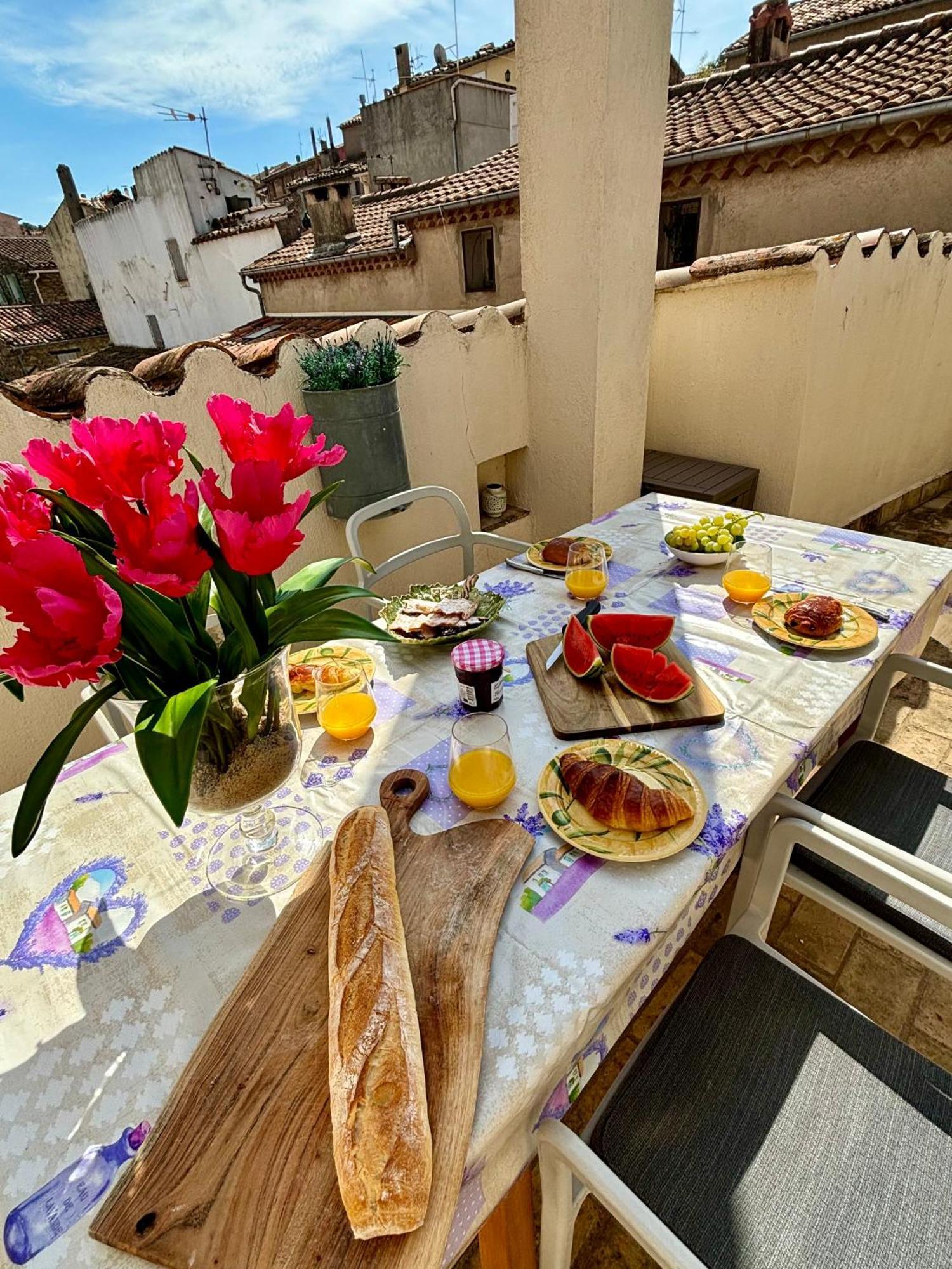 Maison Elsud La Garde-Freinet Centre 3 Chambres Terrasse Parking 外观 照片